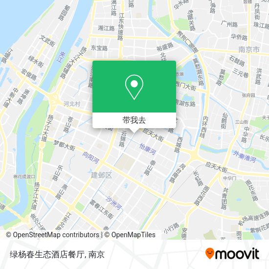 绿杨春生态酒店餐厅地图