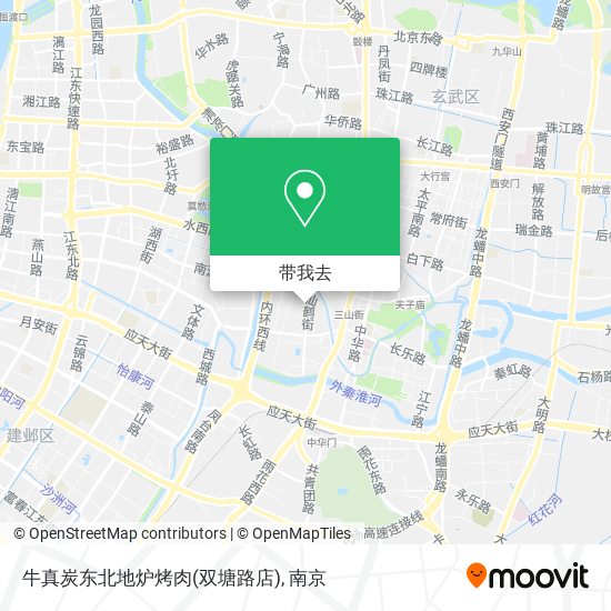 牛真炭东北地炉烤肉(双塘路店)地图