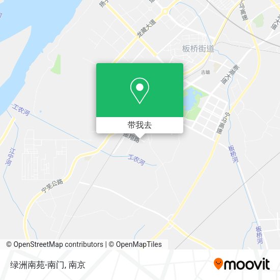 绿洲南苑-南门地图