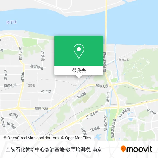 金陵石化教培中心炼油基地-教育培训楼地图