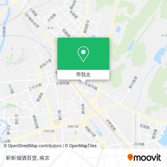 昕昕烟酒百货地图
