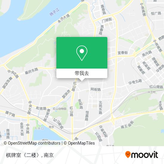 棋牌室《二楼》地图