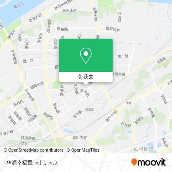 华润幸福里-南门地图