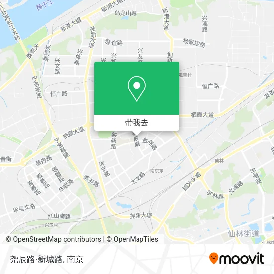 尧辰路·新城路地图