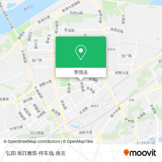 弘阳·旭日雅筑-停车场地图