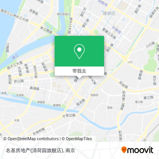 名基房地产(清荷园旗舰店)地图