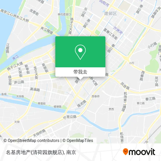 名基房地产(清荷园旗舰店)地图