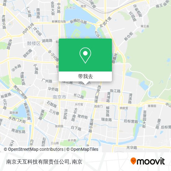 南京天互科技有限责任公司地图