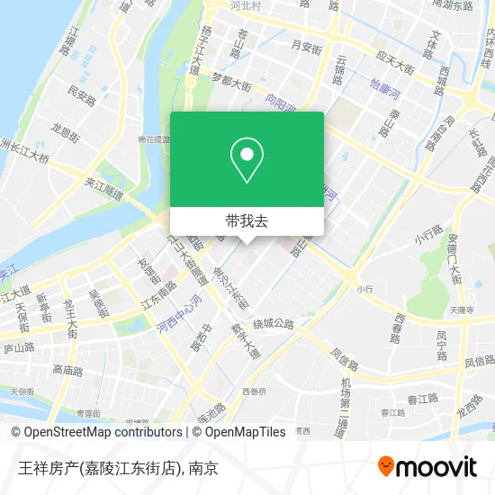 王祥房产(嘉陵江东街店)地图