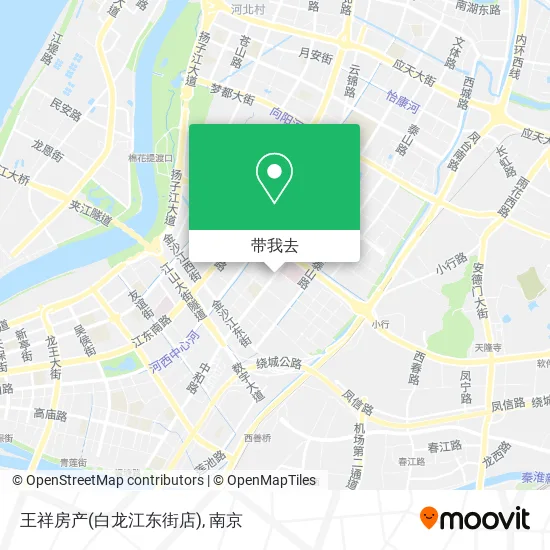 王祥房产(白龙江东街店)地图