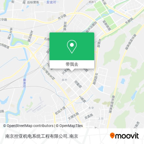 南京控亚机电系统工程有限公司地图