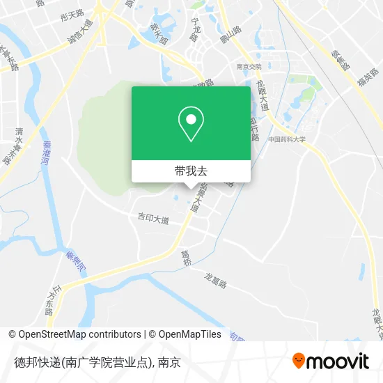 德邦快递(南广学院营业点)地图