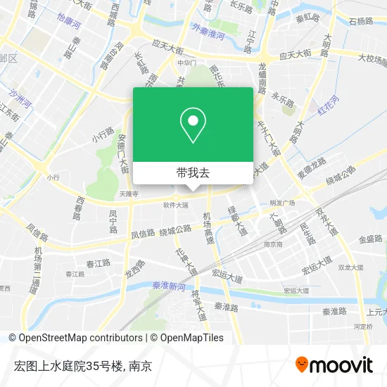宏图上水庭院35号楼地图