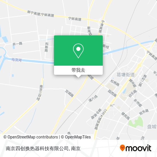 南京四创换热器科技有限公司地图