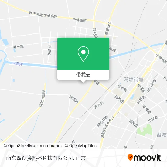 南京四创换热器科技有限公司地图