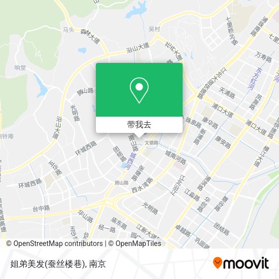 姐弟美发(蚕丝楼巷)地图