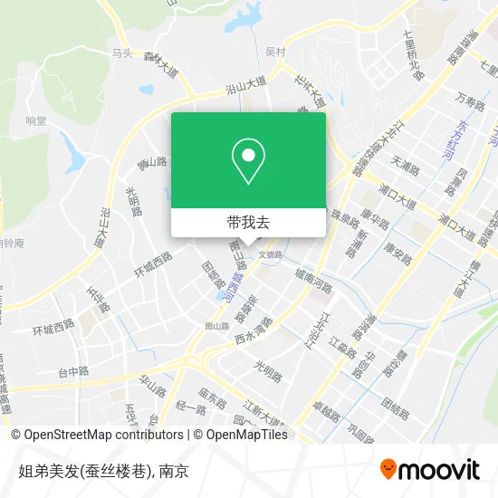 姐弟美发(蚕丝楼巷)地图