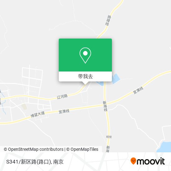 S341/新区路(路口)地图