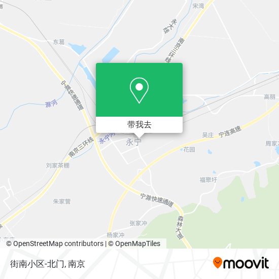街南小区-北门地图
