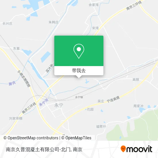 南京久普混凝土有限公司-北门地图