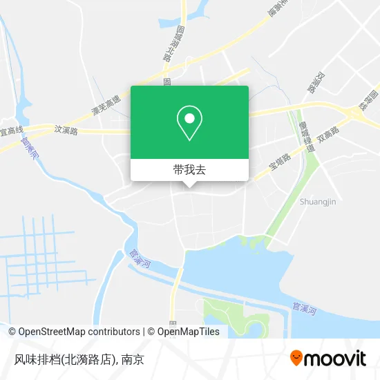 风味排档(北漪路店)地图