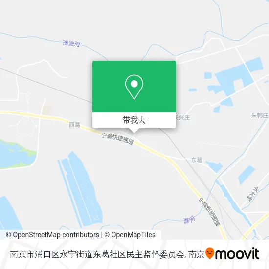 南京市浦口区永宁街道东葛社区民主监督委员会地图