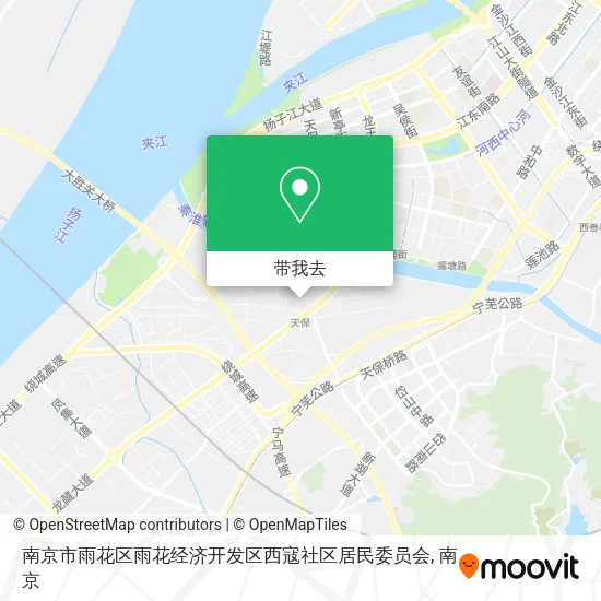 南京市雨花区雨花经济开发区西寇社区居民委员会地图