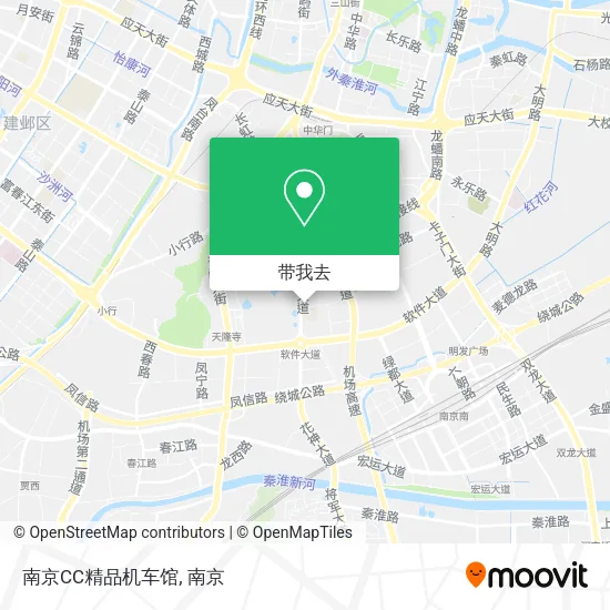 南京CC精品机车馆地图