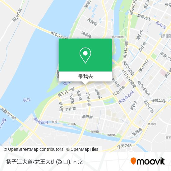 扬子江大道/龙王大街(路口)地图
