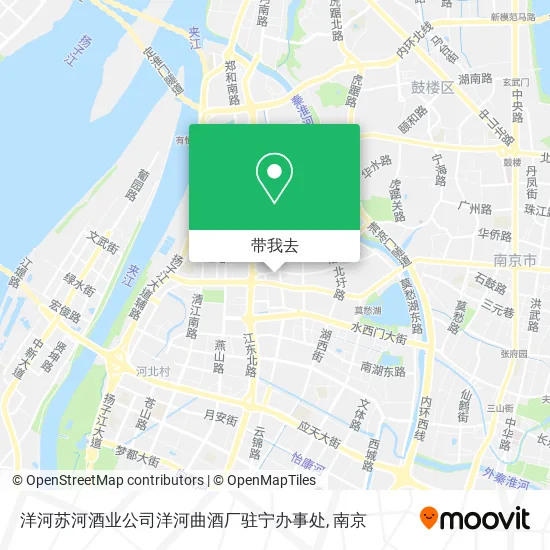 洋河苏河酒业公司洋河曲酒厂驻宁办事处地图