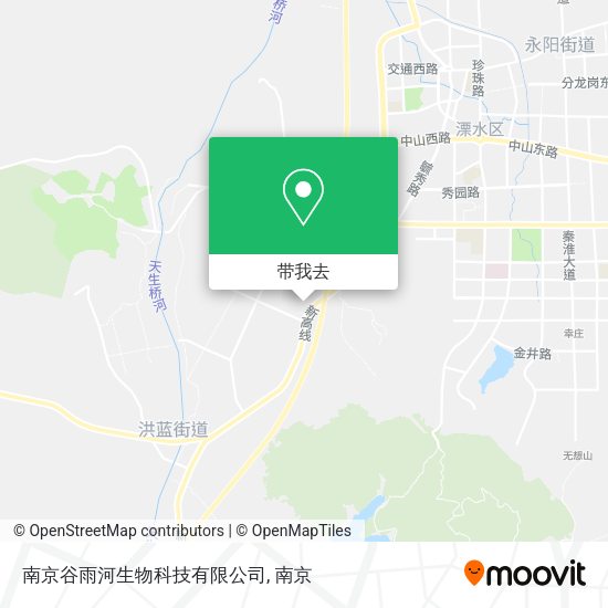 南京谷雨河生物科技有限公司地图