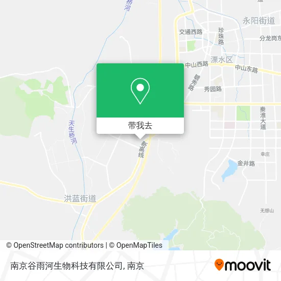 南京谷雨河生物科技有限公司地图