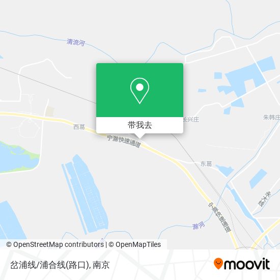 岔浦线/浦合线(路口)地图