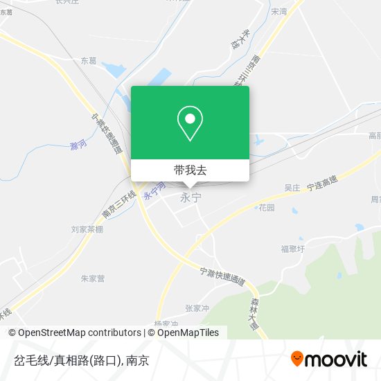 岔毛线/真相路(路口)地图