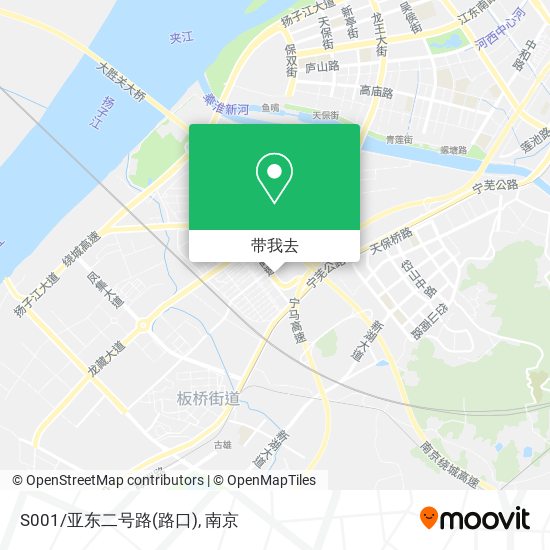 S001/亚东二号路(路口)地图