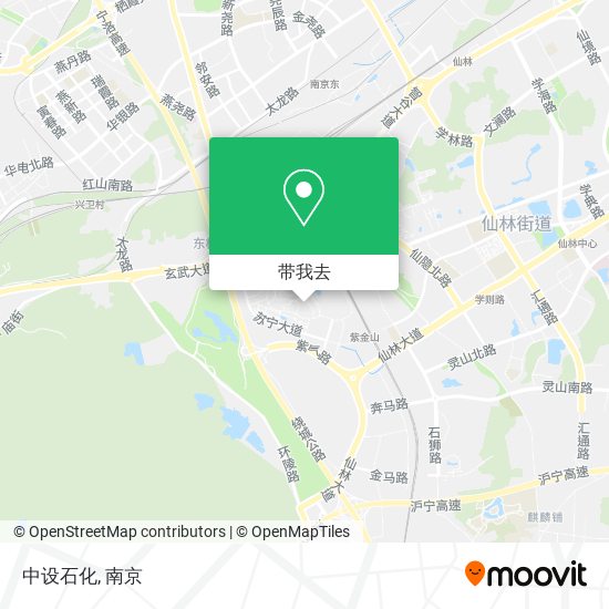 中设石化地图
