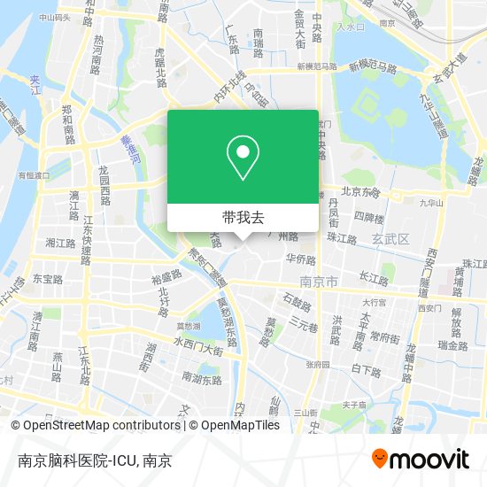 南京脑科医院-ICU地图