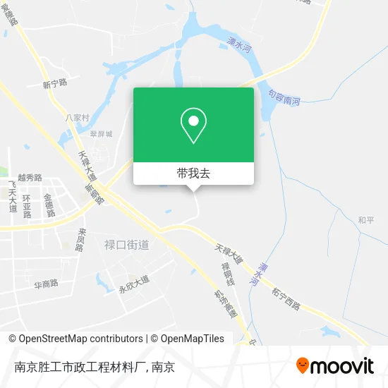 南京胜工市政工程材料厂地图