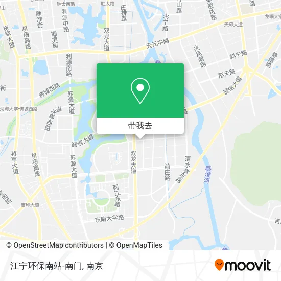 江宁环保南站-南门地图