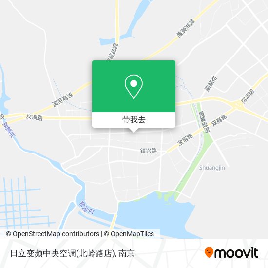 日立变频中央空调(北岭路店)地图