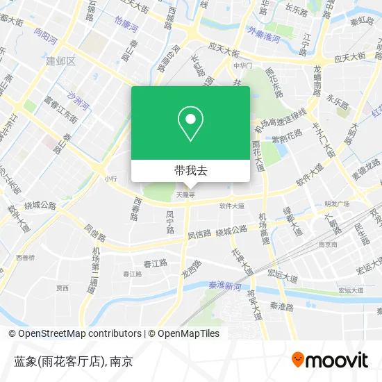 蓝象(雨花客厅店)地图