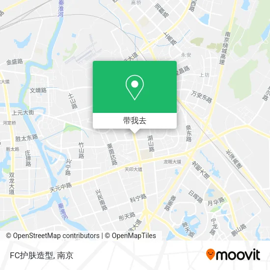 FC护肤造型地图