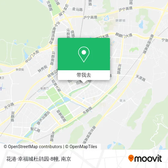 花港·幸福城杜鹃园-8幢地图