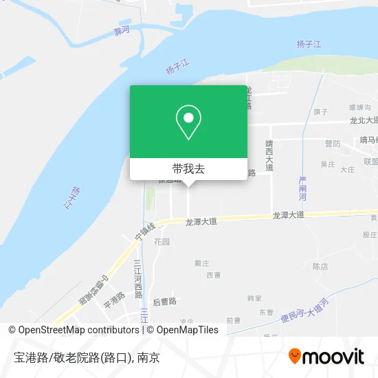 宝港路/敬老院路(路口)地图