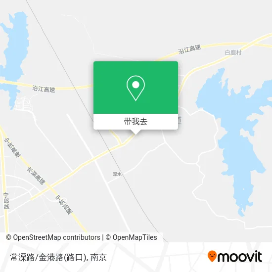 常溧路/金港路(路口)地图