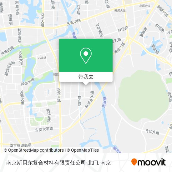 南京斯贝尔复合材料有限责任公司-北门地图