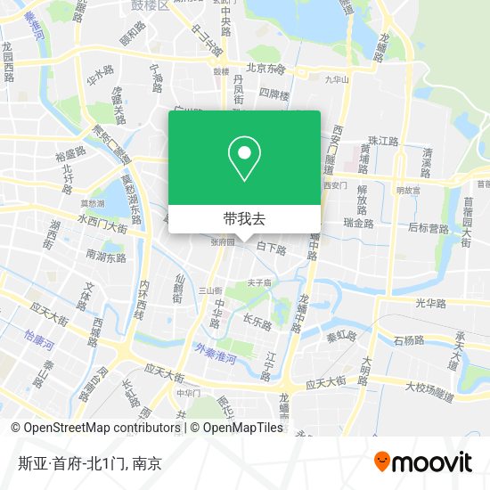 斯亚·首府-北1门地图