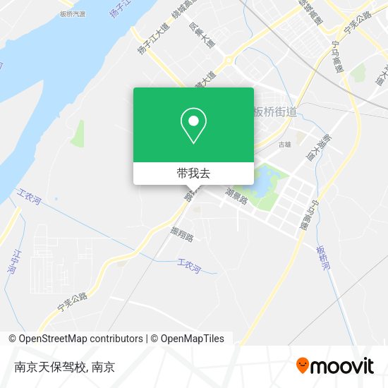 南京天保驾校地图