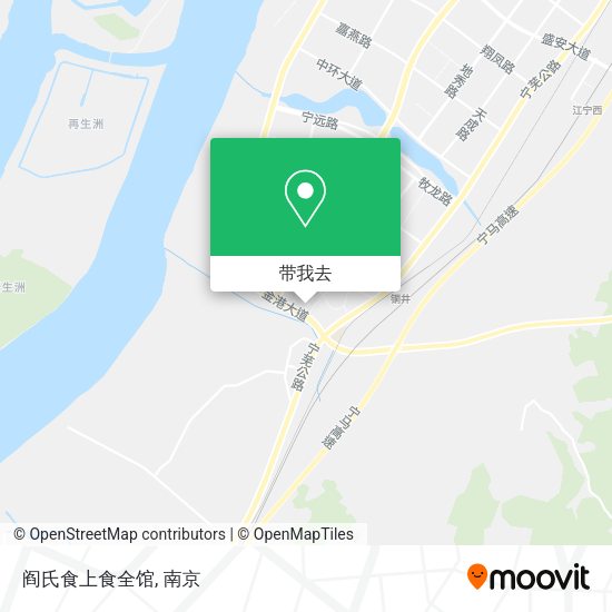 阎氏食上食全馆地图