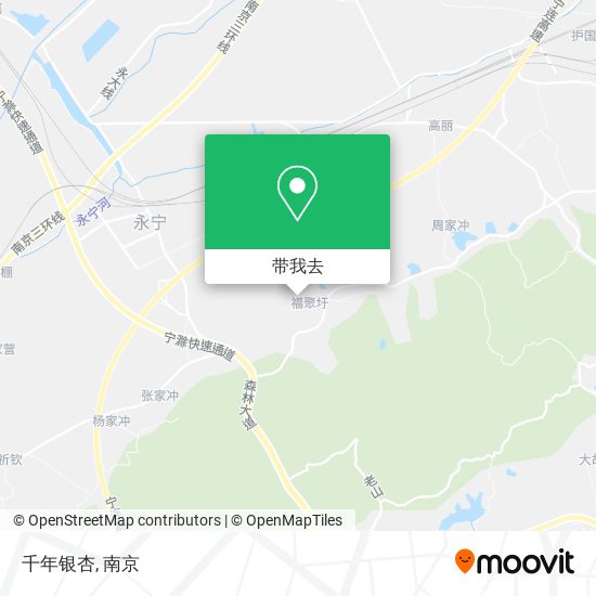 千年银杏地图